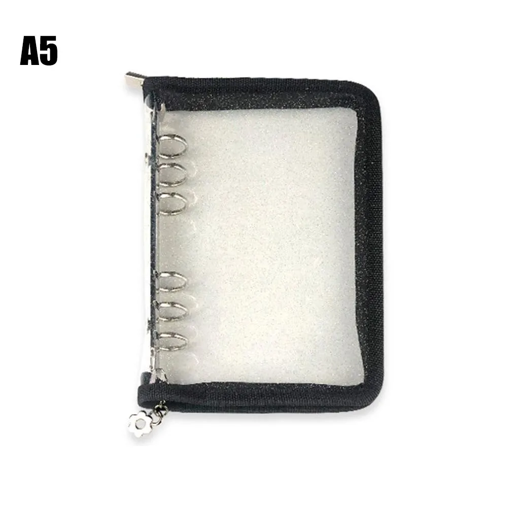 Album Collection Transparent Macarone Zipper 6-hole Binder Multifunctional Notebook Detachable A5a6 Star Chasing Hand Ledger
Album Collection Transparent Macarone Zipper 6-hole Binder Multifunctional Notebook Detachable A5a6 Star Chasing Hand Ledger