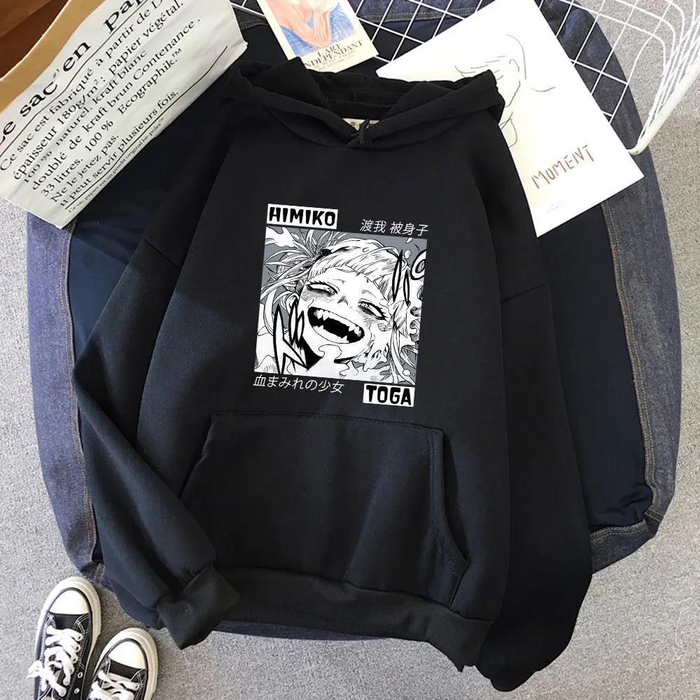 Hot Sale My Hero Academia Character Hoodie Print Hip Hop Streetwear Casual Pullover Harajuku Himiko Toga Bakugou Katsuki Hoody
Hot Sale My Hero Academia Character Hoodie Print Hip Hop Streetwear Casual Pullover Harajuku Himiko Toga Bakugou Katsuki Hoody