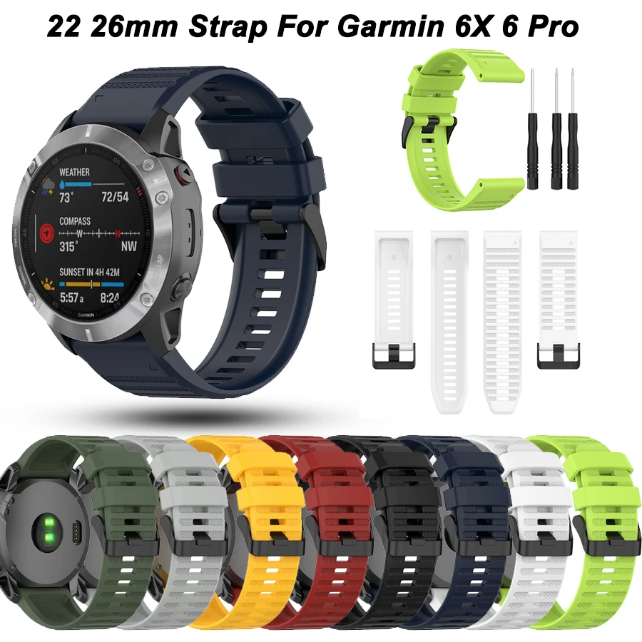 Ремешок силиконовый для Garmin Fenix 5 6 5X 6X Pro, сменный Браслет для умных часов, 22 26 мм, для Garmin Fenix 3 3HR Correa
Ремешок силиконовый для Garmin Fenix 5 6 5X 6X Pro, сменный Браслет для умных часов, 22 26 мм, для Garmin Fenix 3 3HR Correa
