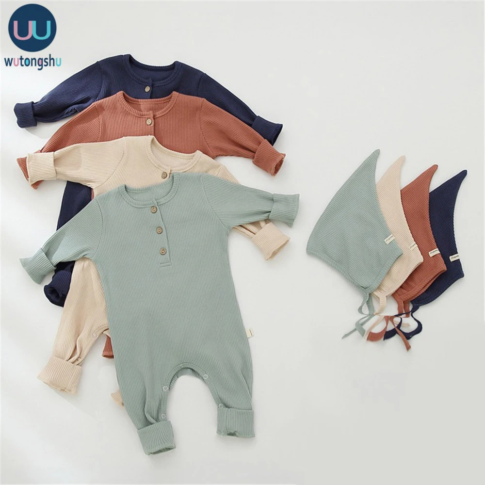 Baby Rompers Ribbed Kids Jumpsuit Pajamas Winter New Born Boys Clothes Baby Boy Rompers Sets Infant Clothes Autumn NewBorn
Baby Rompers Ribbed Kids Jumpsuit Pajamas Winter New Born Boys Clothes Baby Boy Rompers Sets Infant Clothes Autumn NewBorn
