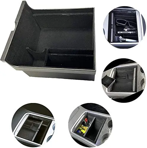 For Tesla Model 3 2021 center console manager tray internal accessories flocking armrest hidden drawer storage box
For Tesla Model 3 2021 center console manager tray internal accessories flocking armrest hidden drawer storage box