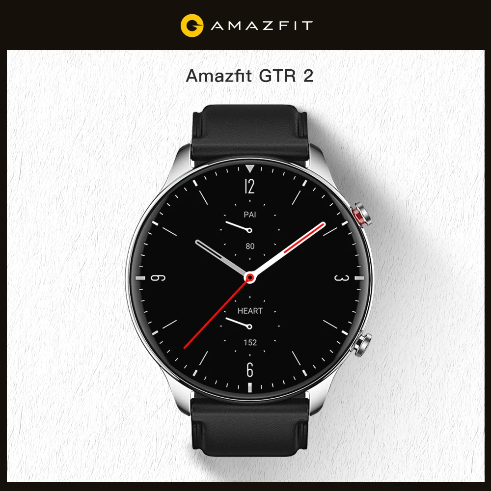 Global Version Amazfit GTR 2 Smartwatch Bluetooth Phone Calls 14 Days Battery Life 90 Sports Modes Smart Watch Stainless Steel
Global Version Amazfit GTR 2 Smartwatch Bluetooth Phone Calls 14 Days Battery Life 90 Sports Modes Smart Watch Stainless Steel