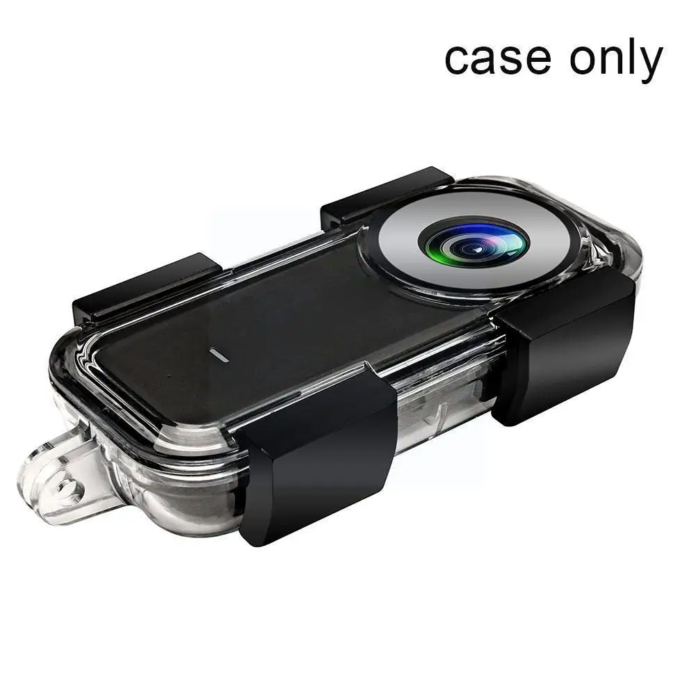 30m/90ft Waterproof Housing Protective Underwater Diving For Insta360 One X2 Action Camera For Insta360 One X2 C H8v0 
30m/90ft Waterproof Housing Protective Underwater Diving For Insta360 One X2 Action Camera For Insta360 One X2 C H8v0