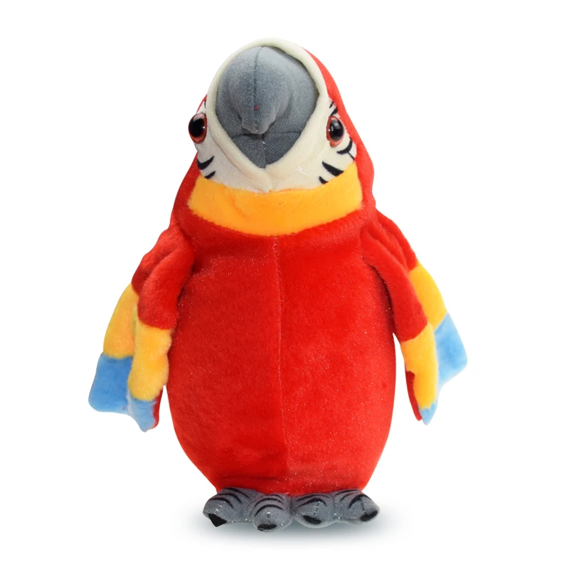 Electric Talking Parrot Plush Toys Cute Speaking Record Repeats Waving Wings Electronic Bird Stuffed Plush Toy Kids Girls Gift
Electric Talking Parrot Plush Toys Cute Speaking Record Repeats Waving Wings Electronic Bird Stuffed Plush Toy Kids Girls Gift