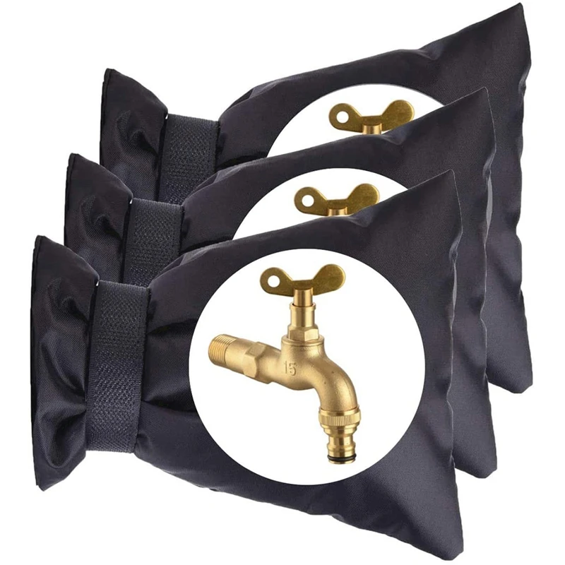 3Pcs 15X21cm Outdoor Winter Faucet Protective Cover Anti-Freeze and Anti-Icing Insulation Faucet Protective Cover
3Pcs 15X21cm Outdoor Winter Faucet Protective Cover Anti-Freeze and Anti-Icing Insulation Faucet Protective Cover