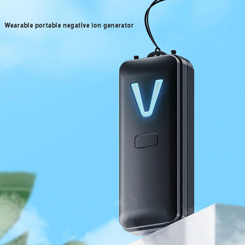 2 Air Purifier Neck Necklace Mini ,Negative Ion Generator, for Adults