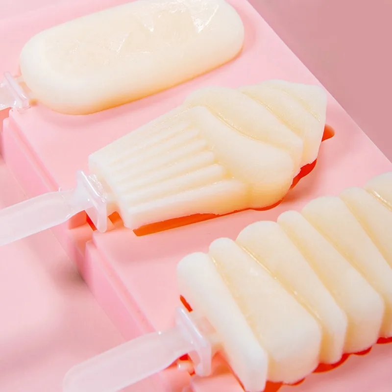 Silicone Ice Cream Mold with Lid Animals Shape Jelly Mold Children Handmade DIY Dessert Popsicle Ice Grid with Popsicle Stick
Silicone Ice Cream Mold with Lid Animals Shape Jelly Mold Children Handmade DIY Dessert Popsicle Ice Grid with Popsicle Stick