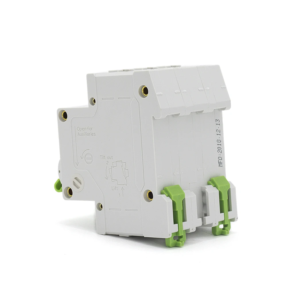 

Miniature Circuit breaker with overcurrent protection Curve B Type 3P 1A 6A 10A 16A 25A 32A 40A 63A 4.5KA MCB AC 110V/230V/400V