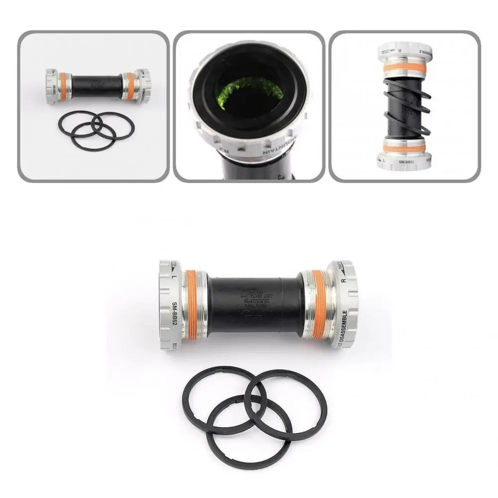 Ultralight Practical Screw-in Threaded Bottom Bracket Ergonomic Crankset Bottom Bracket Versatile 
Ultralight Practical Screw-in Threaded Bottom Bracket Ergonomic Crankset Bottom Bracket Versatile