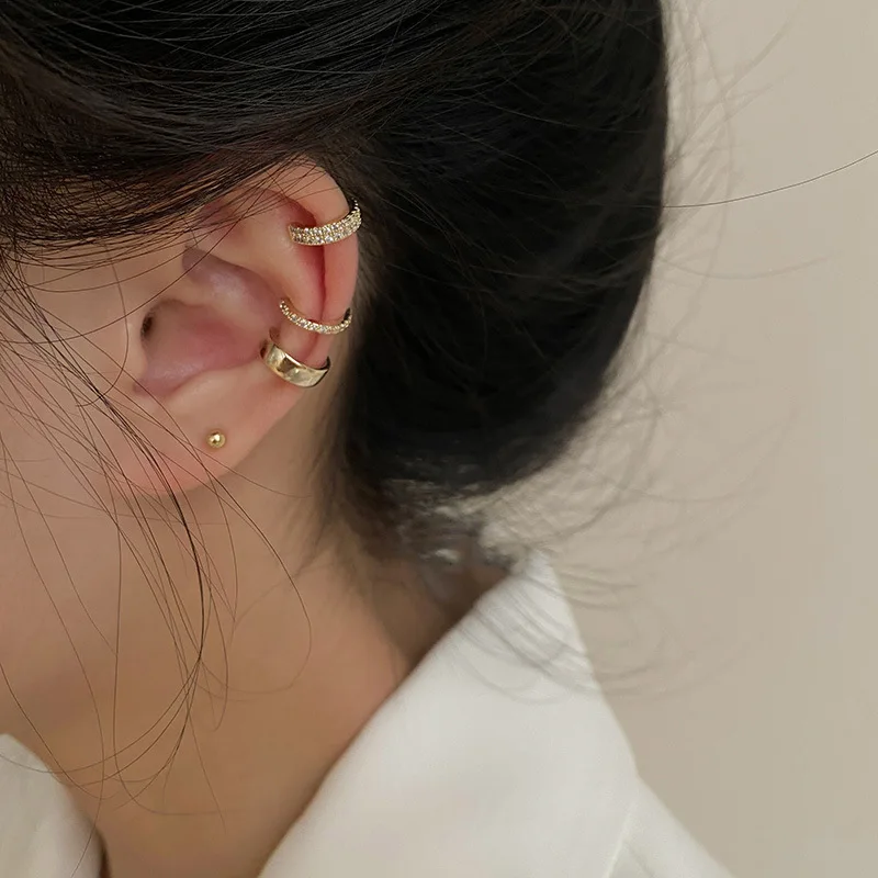 Earrings for Women Three Piece Set of Simple Crystal Student Ear Bone Clip Without Ear Hole Jewelry Wholesale
Earrings for Women Three Piece Set of Simple Crystal Student Ear Bone Clip Without Ear Hole Jewelry Wholesale