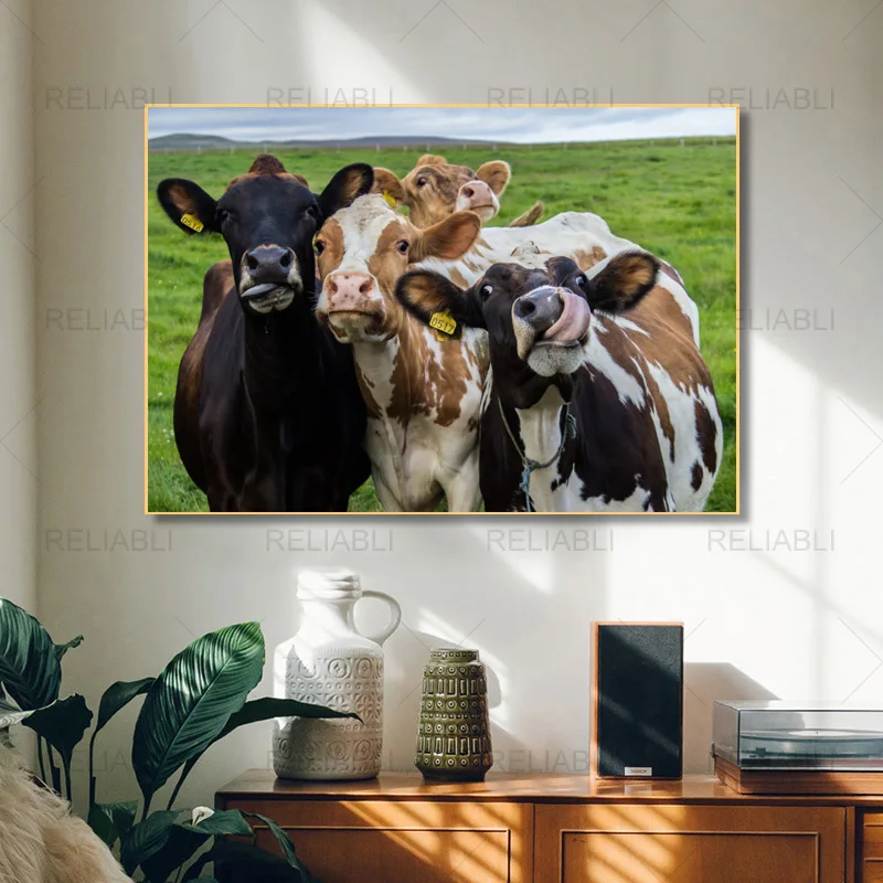 Постер в скандинавском стиле с животными и коровами, винтажный фермерский настенный художественный Декор для гостиной, детской, спальни, бе...
Постер в скандинавском стиле с животными и коровами, винтажный фермерский настенный художественный Декор для гостиной, детской, спальни, бе...