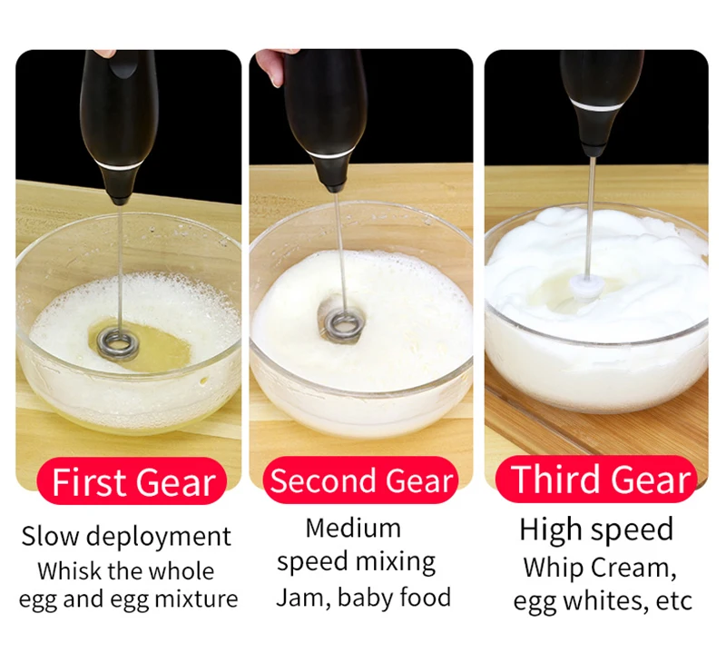 Egg Whisk Stainless Steel Mixer USB Rechargeable Milk Frother Whisk Stainless Steel Hand Mixer 3-Speed Multi-Purpose
Egg Whisk Stainless Steel Mixer USB Rechargeable Milk Frother Whisk Stainless Steel Hand Mixer 3-Speed Multi-Purpose