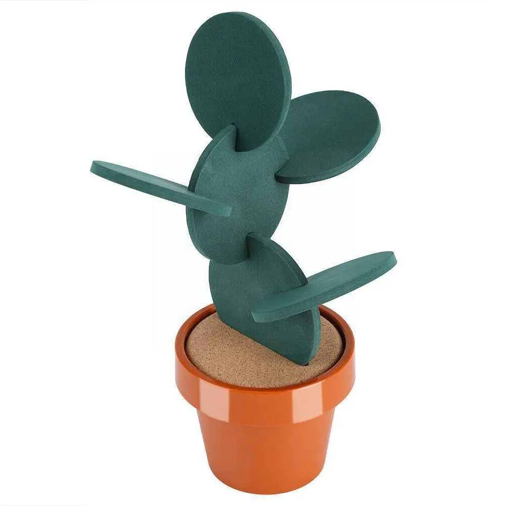 6pcs/set Multifunction Round Cactus Shaped Holder Pad Coasters Drinks Mats Non-slip Cup Cup Coasters Table G2l8
6pcs/set Multifunction Round Cactus Shaped Holder Pad Coasters Drinks Mats Non-slip Cup Cup Coasters Table G2l8