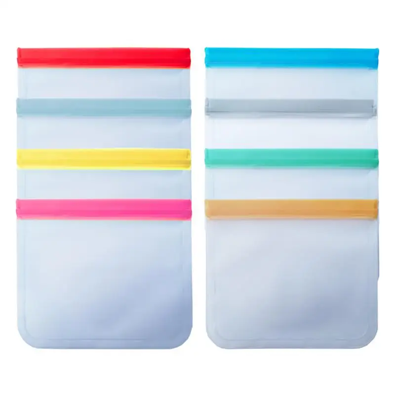Food Grade PEVA Food Storage Containers Leakproof Containers Reusable Stand Up Zip Shut Bag Cup Fresh Bag Food Storage Bag
Food Grade PEVA Food Storage Containers Leakproof Containers Reusable Stand Up Zip Shut Bag Cup Fresh Bag Food Storage Bag
