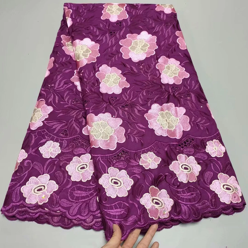 Sinya Popular Dubai Style Embroidery Flower Stones African Lace Fabric High Quality Cotton Dry Swiss Voile Lace In Switzerland
Sinya Popular Dubai Style Embroidery Flower Stones African Lace Fabric High Quality Cotton Dry Swiss Voile Lace In Switzerland