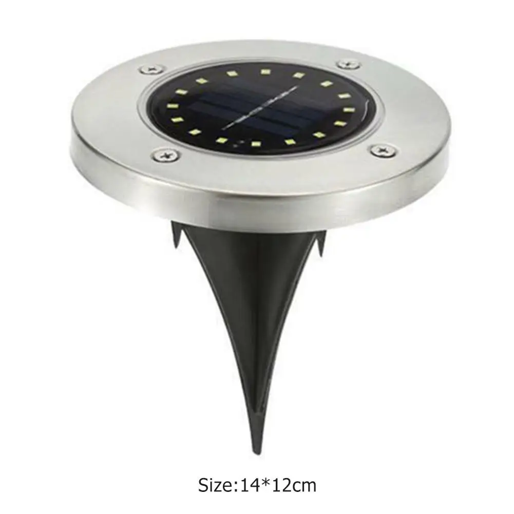 Outdoor Lighting 20 LED Solar Underground Lamps 1/4 Pcs Waterproof Energy Saving Ground Lights Outdoor Garden Path Yard Decor
Outdoor Lighting 20 LED Solar Underground Lamps 1/4 Pcs Waterproof Energy Saving Ground Lights Outdoor Garden Path Yard Decor