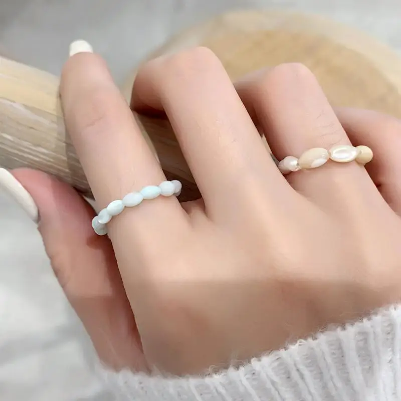 XIAOBOACC Opal Pearl Women's Ring Korean Fashion Ins Elegant Temperament Index Finger Ring Party Accessories Jewelry Wholesale
XIAOBOACC Opal Pearl Women's Ring Korean Fashion Ins Elegant Temperament Index Finger Ring Party Accessories Jewelry Wholesale