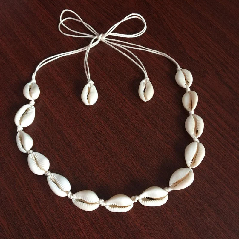 Hot Shell Shape Necklace Jewelry Women Vintage Rope Natural Shell Choker Neckalce Boho Collares Necklace
Hot Shell Shape Necklace Jewelry Women Vintage Rope Natural Shell Choker Neckalce Boho Collares Necklace