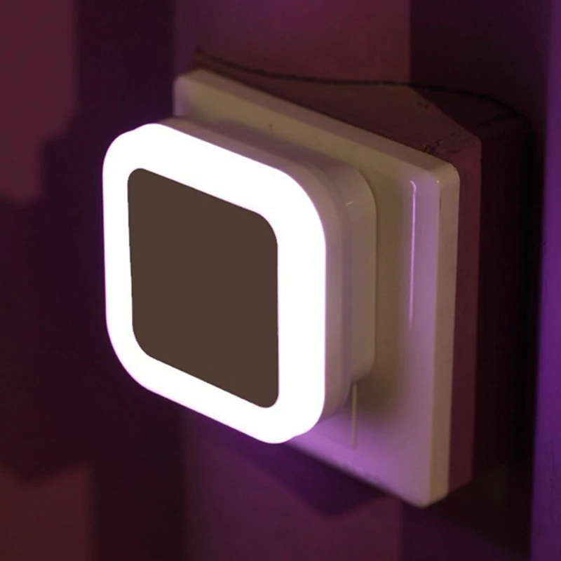 4 Color AC110-220V LED Night Light For Baby Mini LED 0.5W Night Light Control Auto Sensor Baby Bedroom Lamp Square
4 Color AC110-220V LED Night Light For Baby Mini LED 0.5W Night Light Control Auto Sensor Baby Bedroom Lamp Square