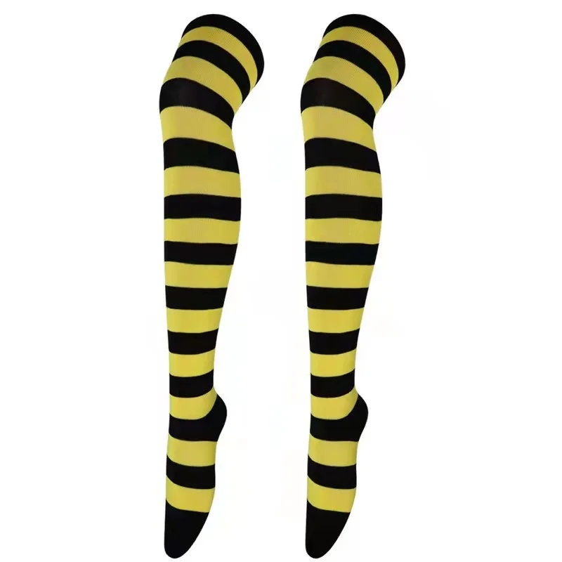 2021 European and American ladies fashion long tube striped over the knee anime socks 2372
2021 European and American ladies fashion long tube striped over the knee anime socks 2372