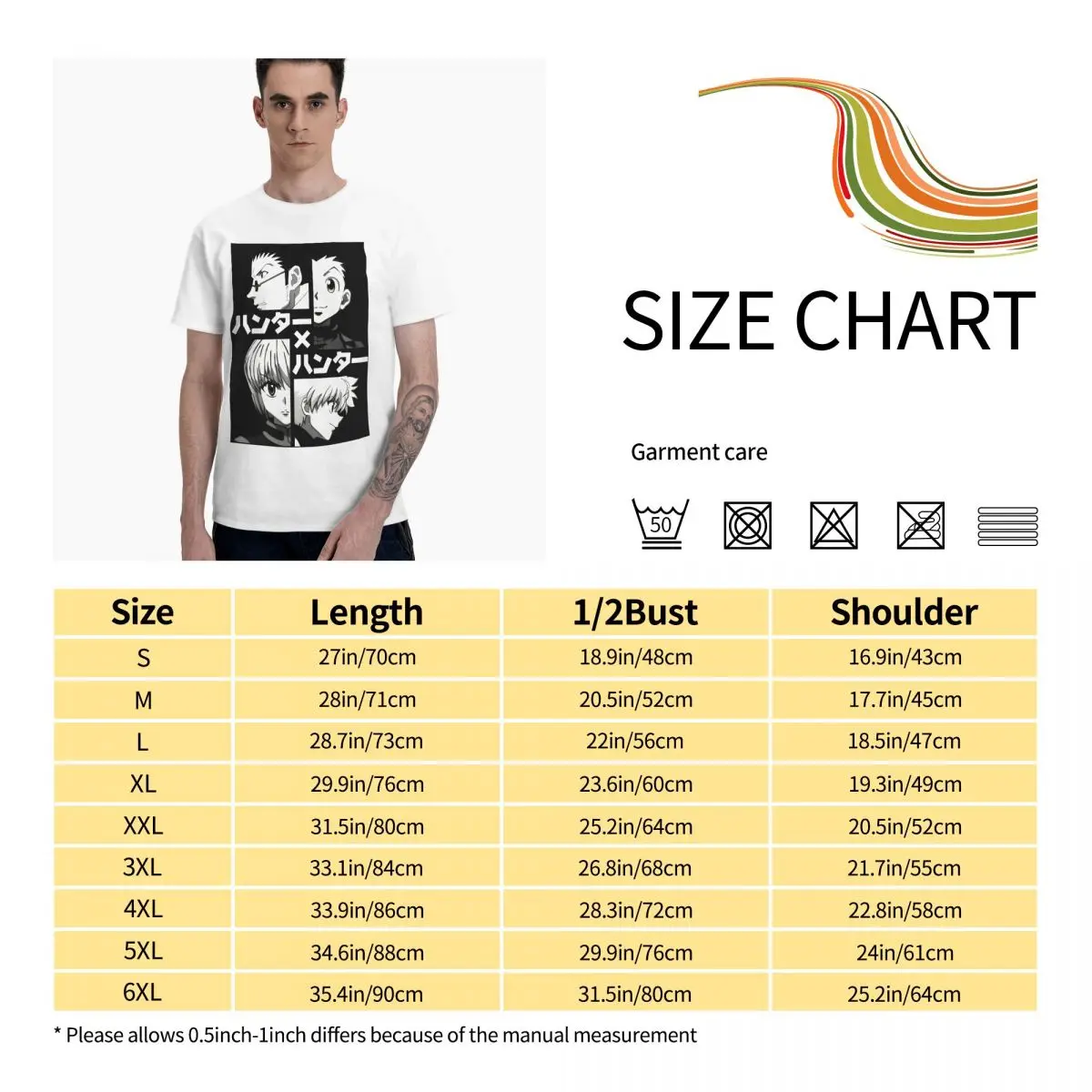Anime Fans Hisoka 3 man's shirts Soft and comfortable Short sleeveRound neck T-shirt
Anime Fans Hisoka 3 man's shirts Soft and comfortable Short sleeveRound neck T-shirt