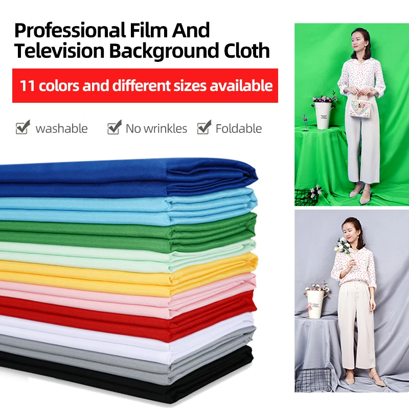 3X1//1.5/2/3/4/5/6M Photography Backdrops Polyester Cotton Photo Studio Green Screen Chromakey Photo Shoot Background 11 Colors
3X1//1.5/2/3/4/5/6M Photography Backdrops Polyester Cotton Photo Studio Green Screen Chromakey Photo Shoot Background 11 Colors