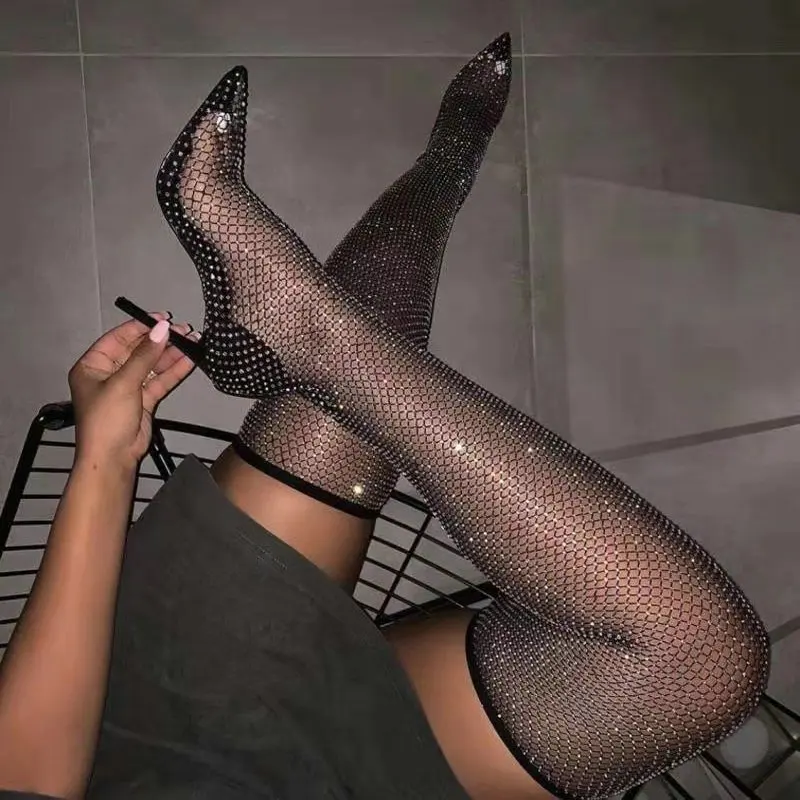 Sexy Women Over the Knee Boots Nightclub Party Ladies Fashion Long Boots Pointed Toe Thin Heel Women Summer Autumn Boots
Sexy Women Over the Knee Boots Nightclub Party Ladies Fashion Long Boots Pointed Toe Thin Heel Women Summer Autumn Boots