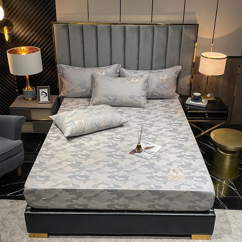 Bed Linens Home Fitted Sheet 100% Cotton Bedspread Embroidery Queen King Full Double Size Mattress Cover 150x200 180x200cm NEW
Bed Linens Home Fitted Sheet 100% Cotton Bedspread Embroidery Queen King Full Double Size Mattress Cover 150x200 180x200cm NEW