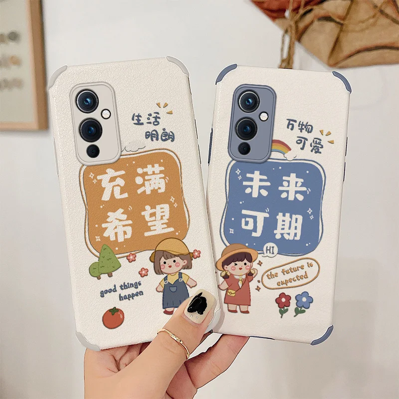 Lively And Cheerful Girl Phone Case For Oneplus 9 9pro 8t 8 8pro Four Corners Stick Leather Cover
Lively And Cheerful Girl Phone Case For Oneplus 9 9pro 8t 8 8pro Four Corners Stick Leather Cover