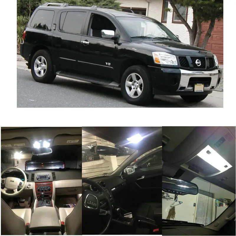 Interior Led lights For 2005 Nissan Armada Maxima Murano Quest Titan X-Trail Dome Light Map Light Courtesy Door Light
Interior Led lights For 2005 Nissan Armada Maxima Murano Quest Titan X-Trail Dome Light Map Light Courtesy Door Light