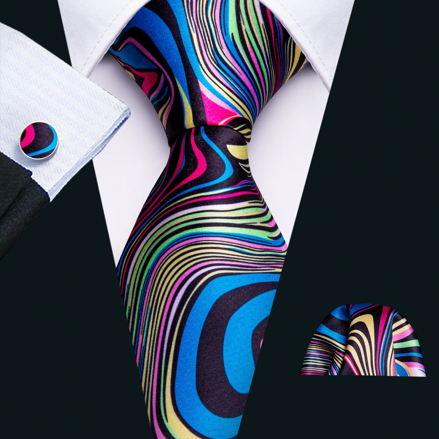 Высокое качество фирменные галстуки дизайн Галстук платок