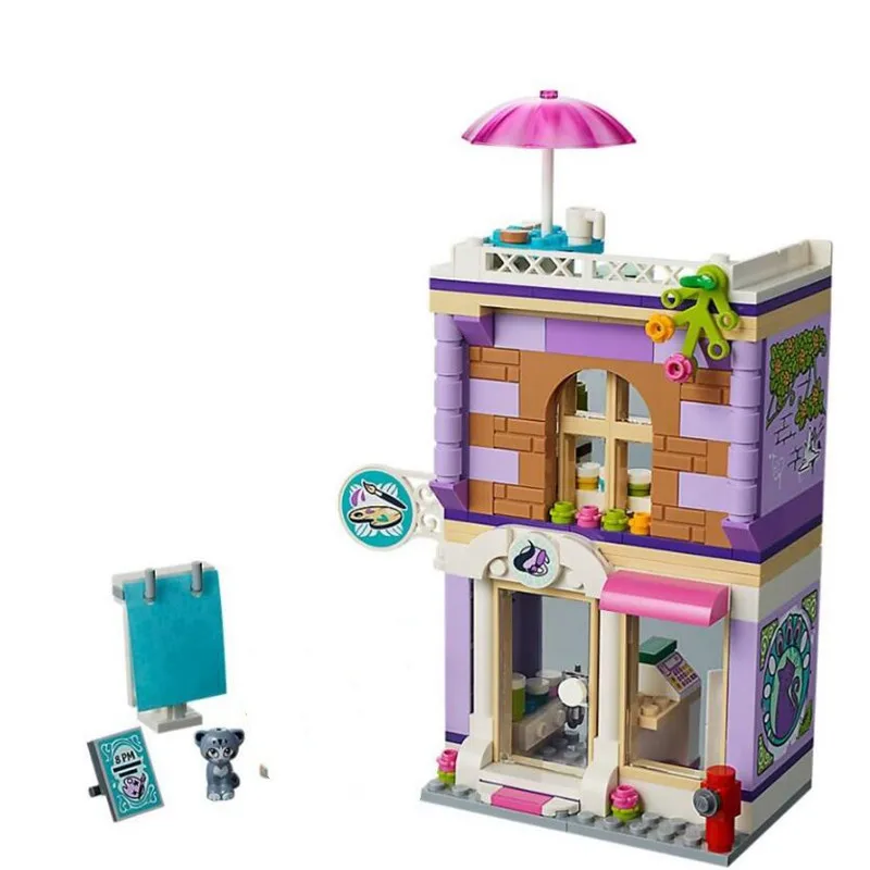 235pcs Compatible 41365 Emma Art Studio With Figures building block Education Toys for Girls Gifts
235pcs Compatible 41365 Emma Art Studio With Figures building block Education Toys for Girls Gifts