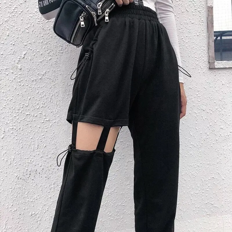 new Korean Celebrity same korean fashion high waist pants Women summer Streetwear Hollow trousers female Fans sexy Sweatpants
new Korean Celebrity same korean fashion high waist pants Women summer Streetwear Hollow trousers female Fans sexy Sweatpants