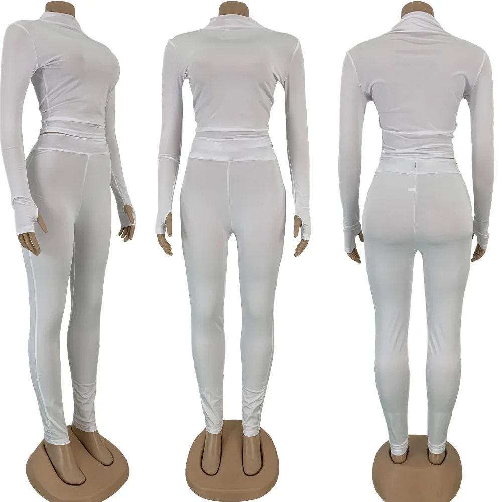 HAOOHU Sport Solid Women Two Piece Set Long Sleeve T-shirt High Waist Jogger Pants Suit Tracksuit Matching Set Casual Outfit
HAOOHU Sport Solid Women Two Piece Set Long Sleeve T-shirt High Waist Jogger Pants Suit Tracksuit Matching Set Casual Outfit