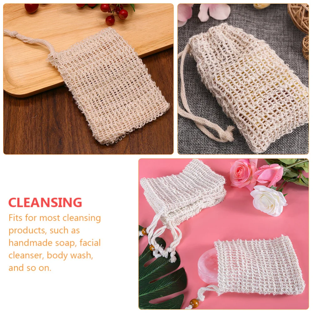 8pcs Bathing Soap Exfoliating Bags Mesh Bathing Soap Bags Soap Bubble Bags (Beige)
8pcs Bathing Soap Exfoliating Bags Mesh Bathing Soap Bags Soap Bubble Bags (Beige)