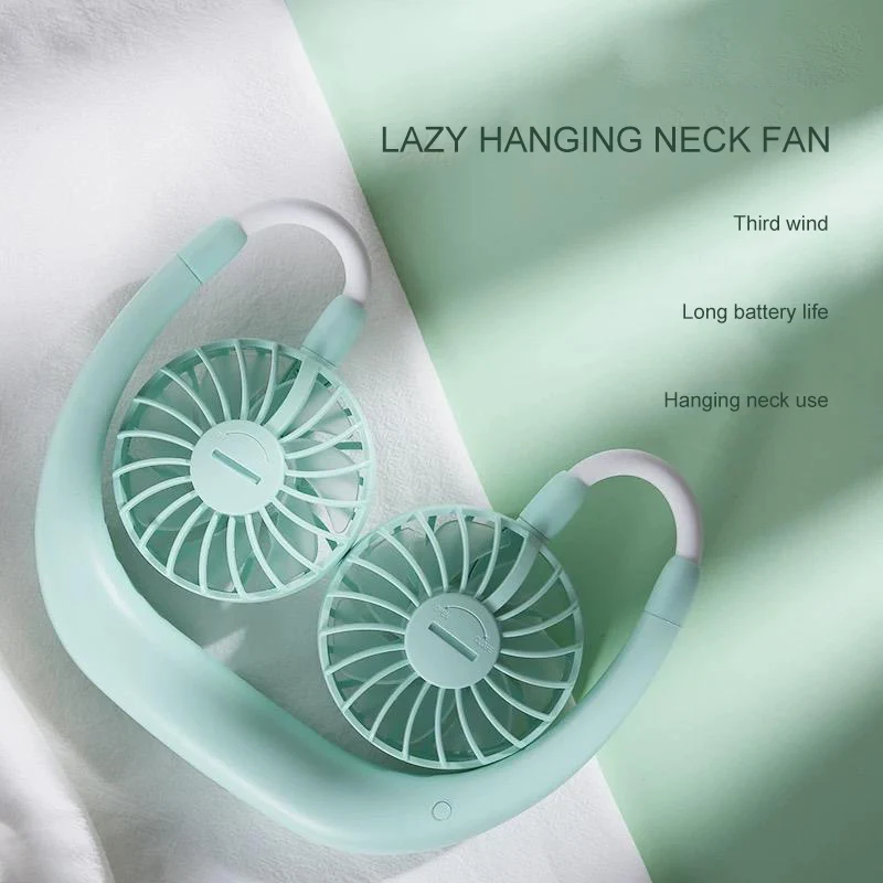 Mini Hanging Neck Fan USB Wearable Lazy Sports Halter Fan Rechargeable Cover Halter Sports Fan Air Cooler Outdoor
Mini Hanging Neck Fan USB Wearable Lazy Sports Halter Fan Rechargeable Cover Halter Sports Fan Air Cooler Outdoor