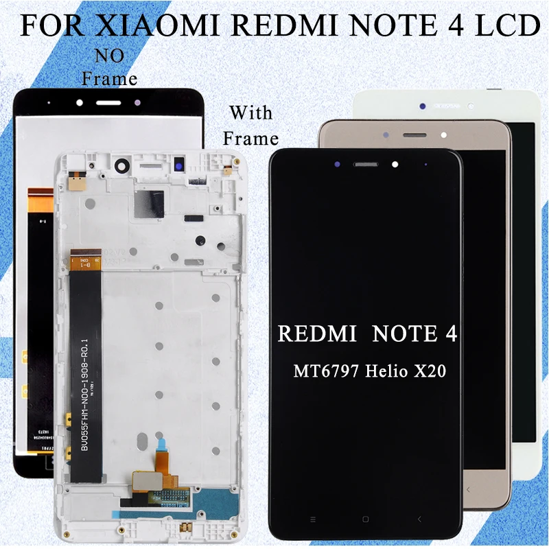 ЖК-дисплей Catteny для Xiaomi Redmi Note 4, сенсорный экран с дигитайзером в сборе для Redmi Note 4 Pro, дисплей с бесплатной доставкой и рамкой
ЖК-дисплей Catteny для Xiaomi Redmi Note 4, сенсорный экран с дигитайзером в сборе для Redmi Note 4 Pro, дисплей с бесплатной доставкой и рамкой