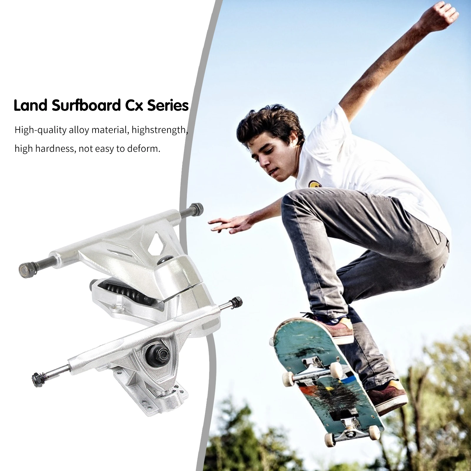 6inch Alloy Surfboard Steering Bracket Great Bear Capacity Rotate Bracket Land Surfboard Cx Series Silver Big Fishboard Tool
6inch Alloy Surfboard Steering Bracket Great Bear Capacity Rotate Bracket Land Surfboard Cx Series Silver Big Fishboard Tool