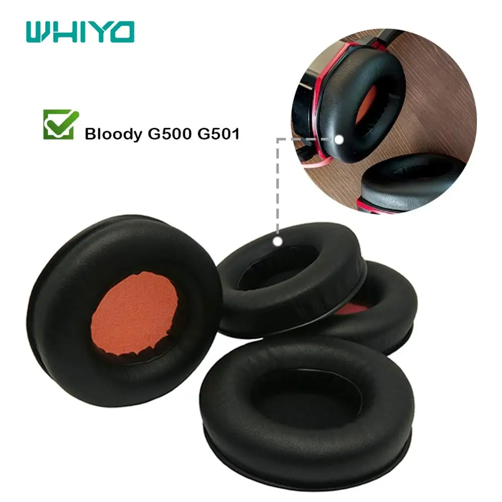 Whiyo 1 Pair of Ear Pads Cushion Cover Earpads Replacement Cups for G500 G501 Bloody Headphones G-500 G-501 G 500 G 501 Headset
Whiyo 1 Pair of Ear Pads Cushion Cover Earpads Replacement Cups for G500 G501 Bloody Headphones G-500 G-501 G 500 G 501 Headset