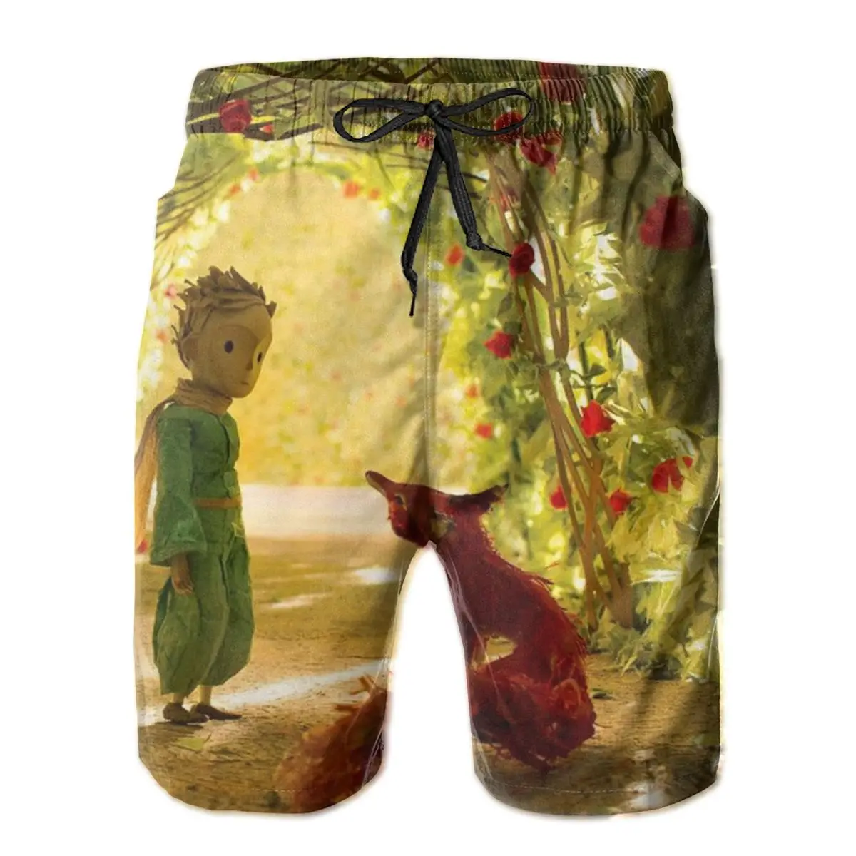 Men Shorts The Little Prince Fox Forest Graphic Casual Cool Surfing Beach Board Funny Cute Shorts for adult
Men Shorts The Little Prince Fox Forest Graphic Casual Cool Surfing Beach Board Funny Cute Shorts for adult