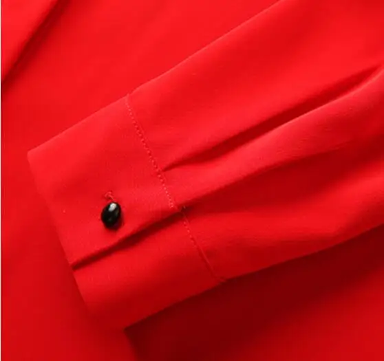Red chiffon shirt women Autumn New fashion temperament lace Patchwork long sleeve slim blouses office ladies business work tops
Red chiffon shirt women Autumn New fashion temperament lace Patchwork long sleeve slim blouses office ladies business work tops