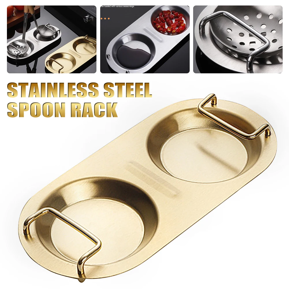 Stainless Steel Rack Stand Spoon Holder Stove Organizer Home Storage Soup Spoon Rests Kitchen Tools
Stainless Steel Rack Stand Spoon Holder Stove Organizer Home Storage Soup Spoon Rests Kitchen Tools