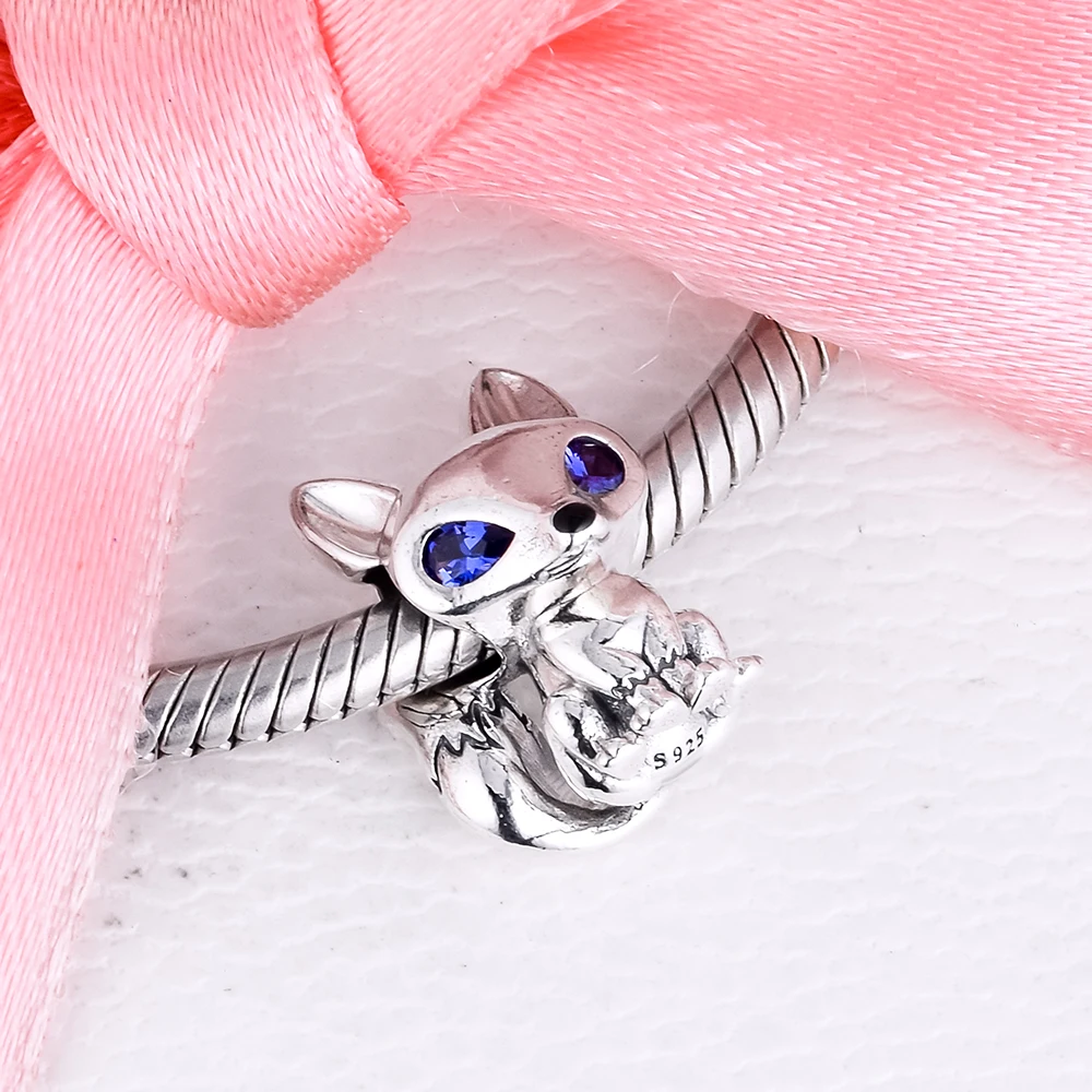 925 Sterling Silver Blue-Eyed Fox Animal Charms Fits Original Bracelet 925 Silver Beads for Jewelry Making 2020 New Charm
925 Sterling Silver Blue-Eyed Fox Animal Charms Fits Original Bracelet 925 Silver Beads for Jewelry Making 2020 New Charm