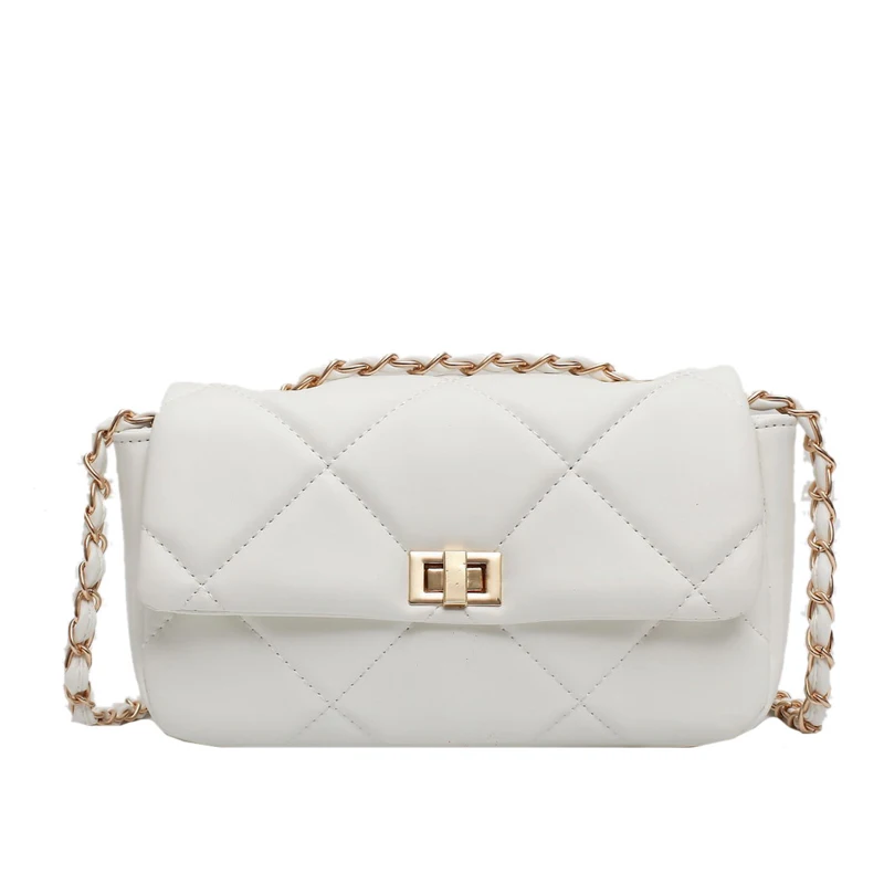 Chain Design PU Leather Crossbody Bags For Women 2020 Summer Fashion Solid Color Shoulder Handbags Female Travel Cross Body Bag
Chain Design PU Leather Crossbody Bags For Women 2020 Summer Fashion Solid Color Shoulder Handbags Female Travel Cross Body Bag