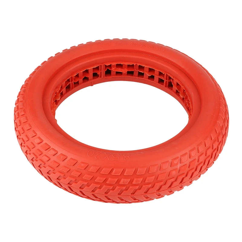 8.5 Inch Electric Scooter Rubber Solid Tire Durable Shock Absorber Damping Tyre for Xiaomi M365 1S Pro, Red
8.5 Inch Electric Scooter Rubber Solid Tire Durable Shock Absorber Damping Tyre for Xiaomi M365 1S Pro, Red