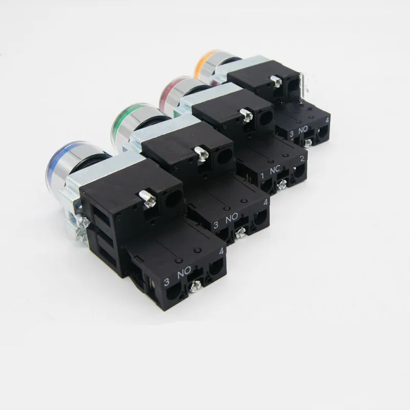 22mm Momentary XB2-BW3361 Round Push Button Switch with LED light 1NO 24V/AC220V/AC380V Green,Red,Yellow,Blue ZB2-BE101C
22mm Momentary XB2-BW3361 Round Push Button Switch with LED light 1NO 24V/AC220V/AC380V Green,Red,Yellow,Blue ZB2-BE101C