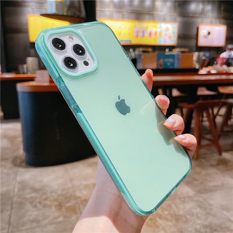 Mint Green ice Cream Color Clear Case For iPhone 12 11 Pro Max XR XS X 7 8 Plus 12Mini SE2020 Silicone Lens Protection Cover New 
Mint Green ice Cream Color Clear Case For iPhone 12 11 Pro Max XR XS X 7 8 Plus 12Mini SE2020 Silicone Lens Protection Cover New