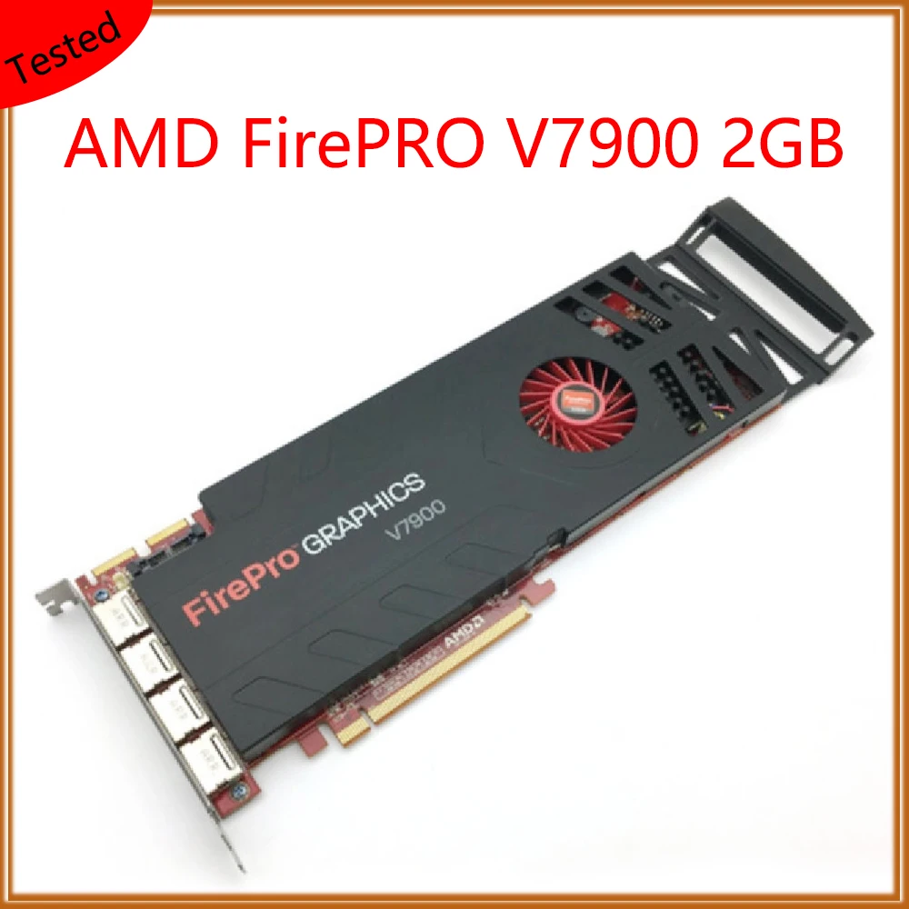 FirePRO V7900 2GB For AMD Professional Graphics Card for Graphics, 3D Modeling, Rendering, Drawing, Design, Multi-screen Display
FirePRO V7900 2GB For AMD Professional Graphics Card for Graphics, 3D Modeling, Rendering, Drawing, Design, Multi-screen Display