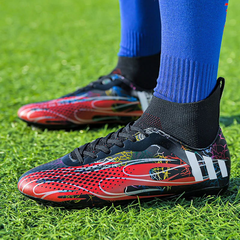 DR.EAGLE Fashion New Specializedl Football Shoes Men's High Ankle Sports Shoes Lightweight Football Shoes Children Boy Breathabl
DR.EAGLE Fashion New Specializedl Football Shoes Men's High Ankle Sports Shoes Lightweight Football Shoes Children Boy Breathabl