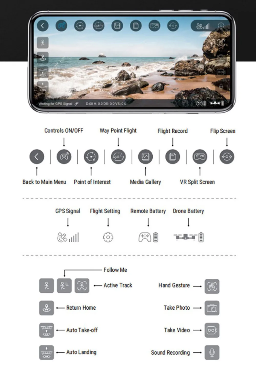 Aerial Photography Helicopter Foldable Four-rotor Sjrc F11 Gps 5g Wifi Fpv 1080p Hd Cam Foldable Brushless Rc Drone Quadcopter
Aerial Photography Helicopter Foldable Four-rotor Sjrc F11 Gps 5g Wifi Fpv 1080p Hd Cam Foldable Brushless Rc Drone Quadcopter